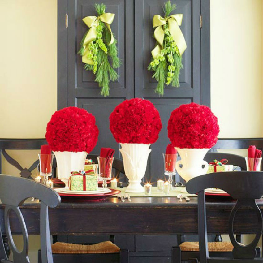 Vibrant red to create an impact. Image Source: Fresh Designpedia