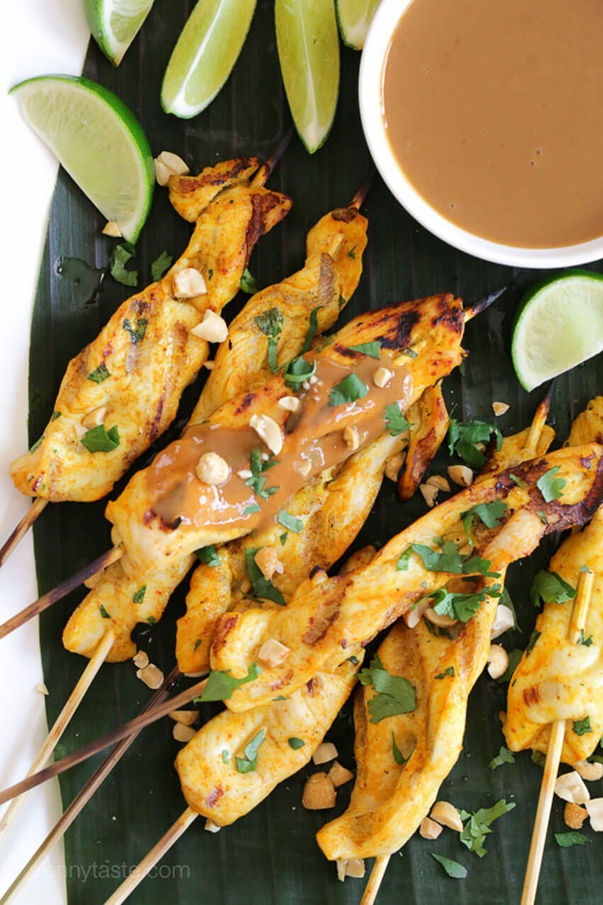 These delicious chicken skewers are sure to make everyone happy!