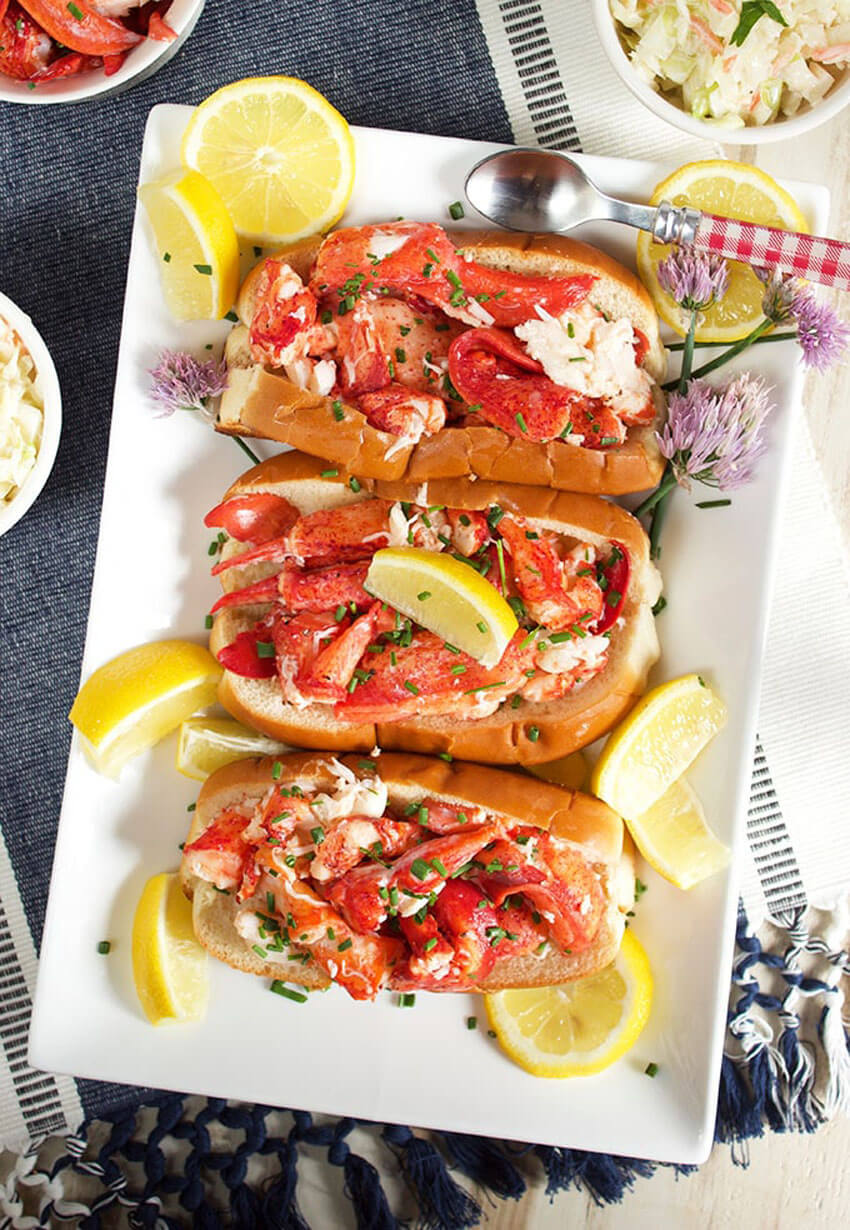 It doesn't matter if you live in New England...everyone loves lobster rolls!