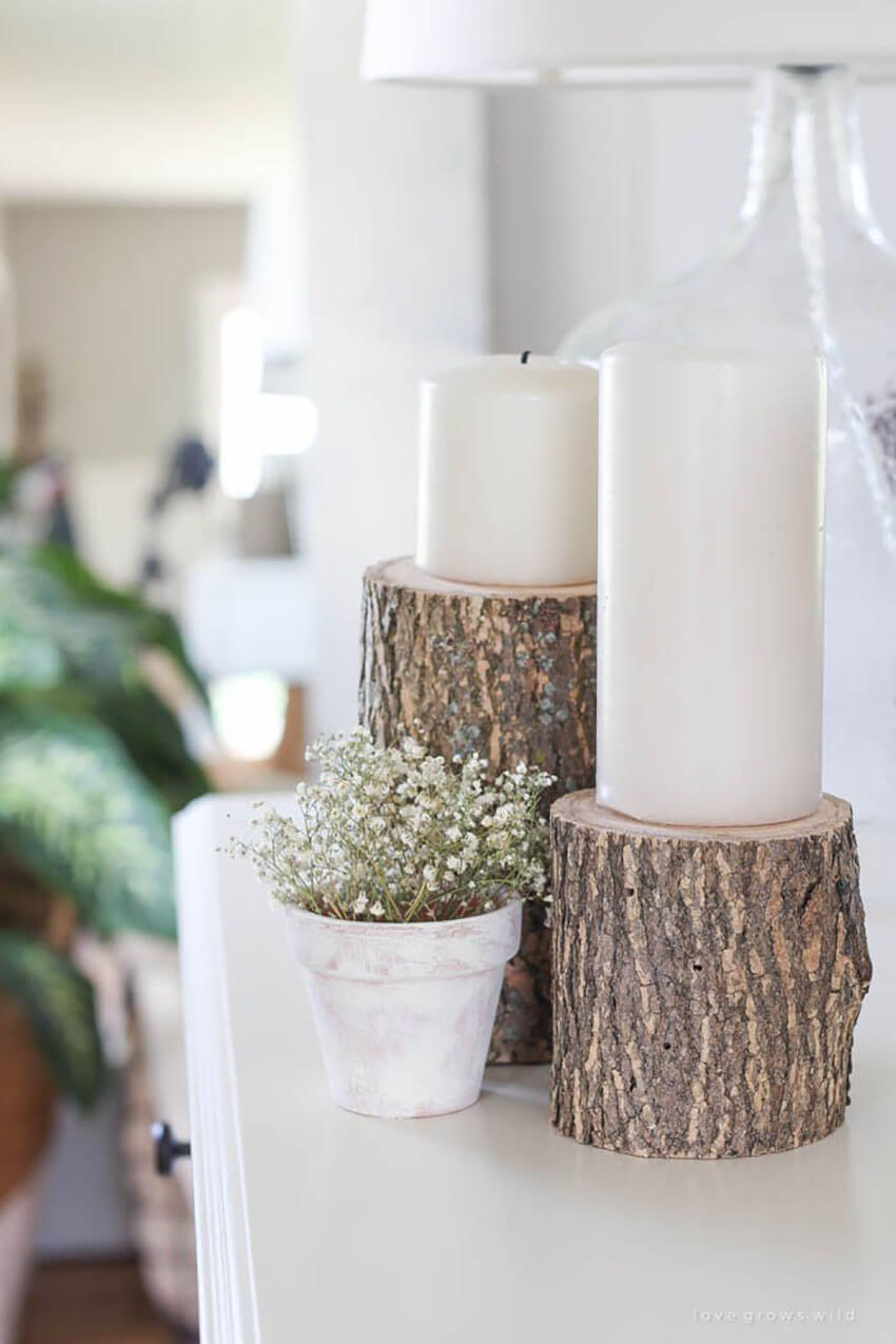 Small nature-inspired touches can already transform the room. 