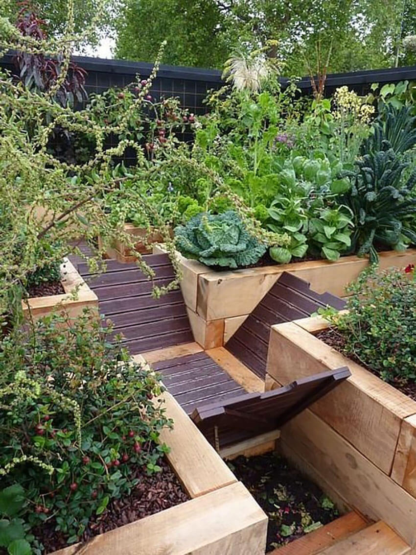 Compost bins are a great addition to your garden. 