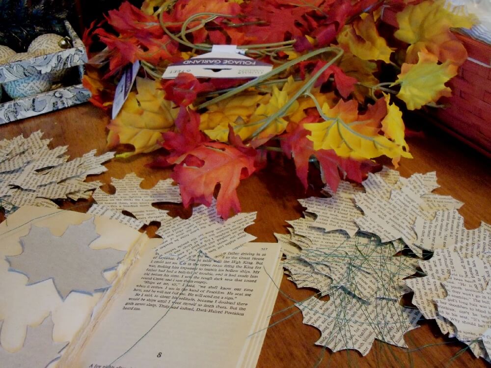 More DIY leaf decor that you can really do for real