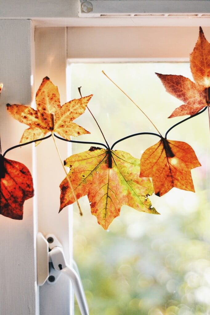 A great way to decorate for fall